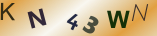 Captcha letters and numbers