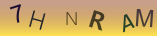 Captcha letters and numbers