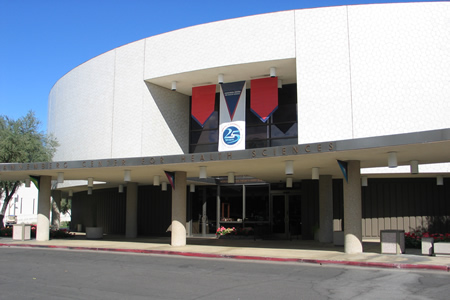 Annenberg Health Sciences Building is located on the campus of Eisenhower Health in Rancho Mirage, CA